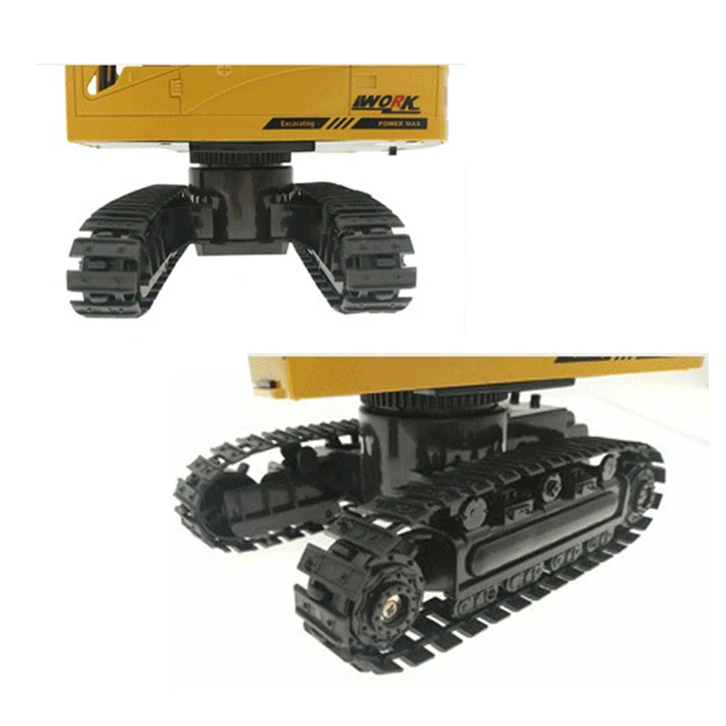 1:24 wirless 2,4G RC экскаватор из сплава с дистанционным управлением модель автомобиля инженерный автомобиль трактор подарки для детей