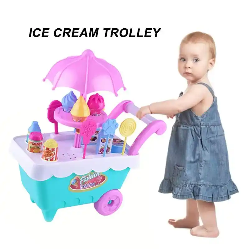 carrito de helados para niños
