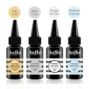 

8~30ml Super Quality Nail Gel Soak Off UV/LED No Wipe Top Coat Base Coat Tempered Glass Top Coat Fast Air Dry Primer ZJJ3092