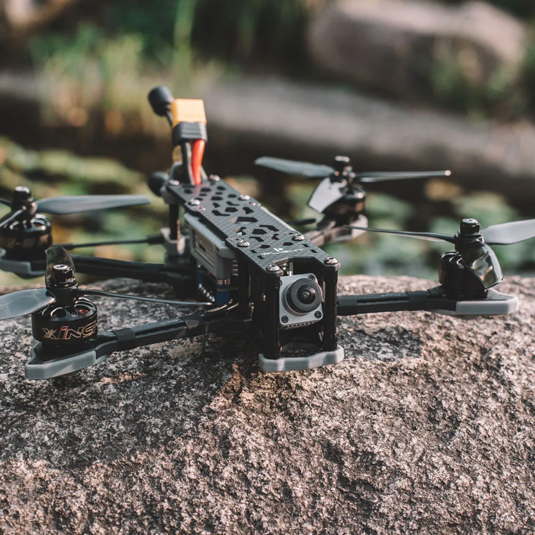 IFlight TITAN DC5 5 дюймов 222 мм 4S/6s HD FPV гоночный Дрон BNF SucceX-D F7 50A стек XING-E 2207/2450 кв мотор от вертолета игрушка