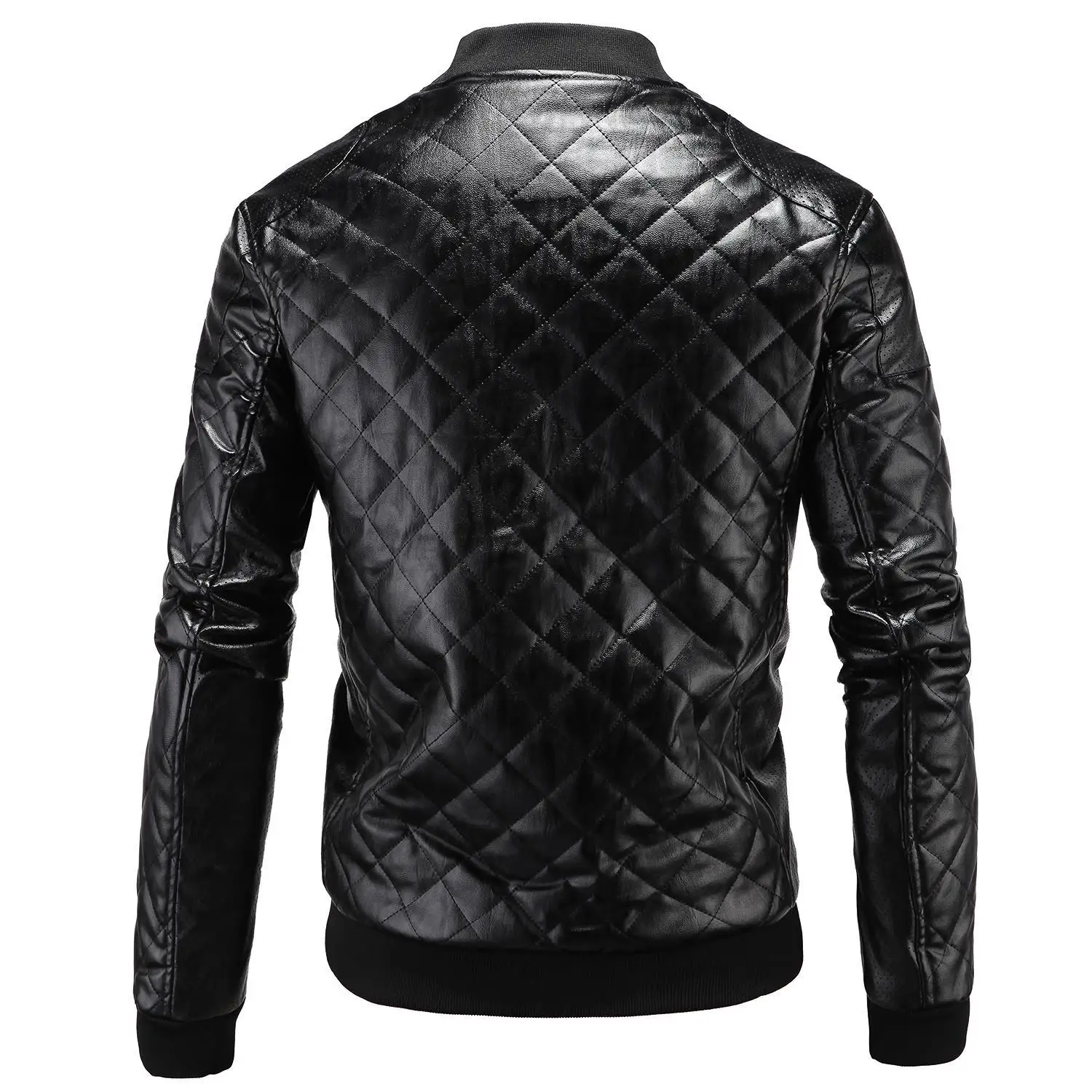 AliExpress Для мужчин локомотивное кожаное пальто в английском стиле; кожаные пальто 1812-d039