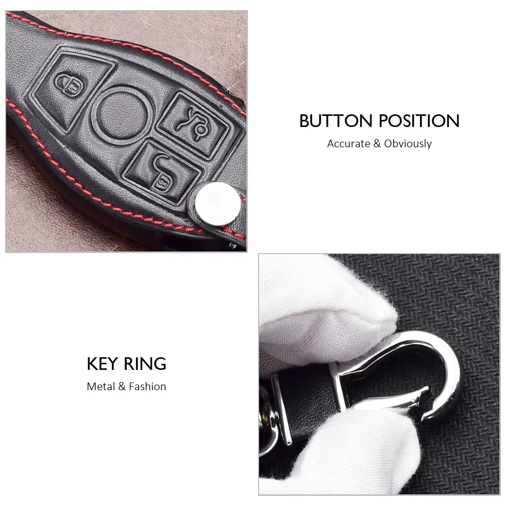 Zinc Alloy Car Remote Key Case Cover Shell For Mercedes Benz A C E S G - Foto 8