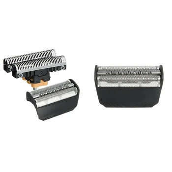 

3 Pcs for BRAUN Combi Pack 30B 310 330 Shaver Accessories:1 Pcs Shear Head Blade & 2 Pcs Shaver Foil