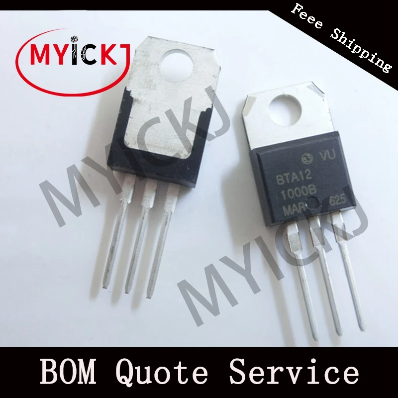 10 шт BTA12-1000B до-220 isc Триаки микросхема