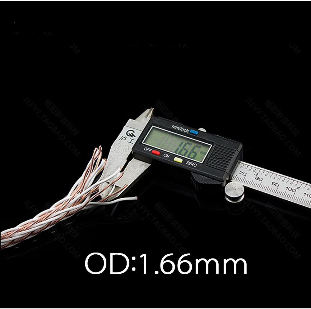 8TC 7N OCC Pure Медный кабель для динамика hifi аудио динамик провод Громкоговоритель
