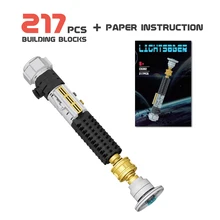 

MOC Cylindrical Universal Brick Hilt Robot Grievous Vader Building Blocks Hilt Model Combat Weapon Figures Gift Kid Weapons Toy