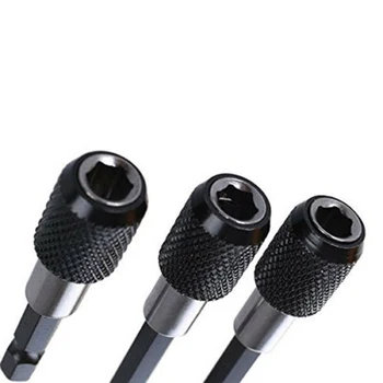 

7x 105 Degree Angle Drill Bit Socket Holder Extension Chuck Adapter Kit Set