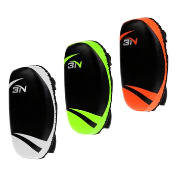 

Curved Punch Pad Kick Boxing Muay Thai MMA Fighting Focus Training Glove Target