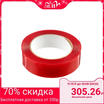 

TORSO adhesive tape, transparent, double-sided, acrylic, 30 mm x 5 m
