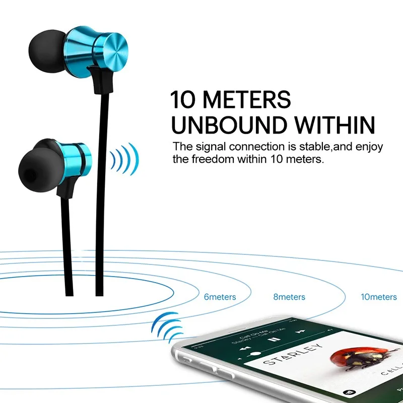Wireless Bluetooth Earphone For Samsung Galaxy S9 Plus S8 S8+ S7 Edge S6 Active S5 S4 S2 Earphones Sport Earbuds Music Earpiece (6)