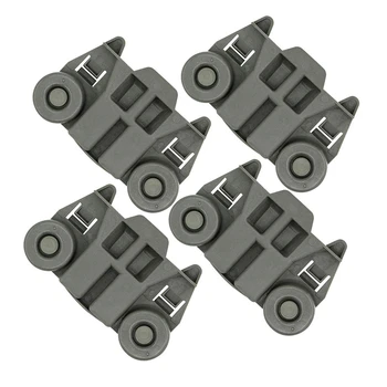 

ABRA-W10195417 Dishwasher Rack Roller Wheel Track Replacement Part Fit for Whirlpool & Kenmore Dishwashers - Replaces AP4538395