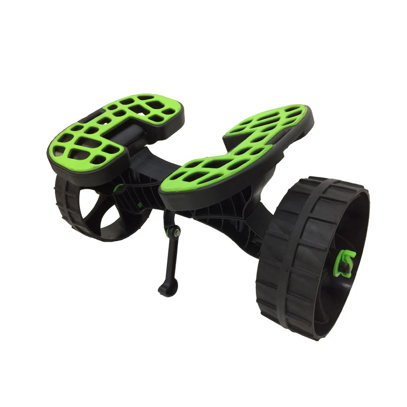 

2-Wheel Canoe Boat Carrier Cart Small Fishing Boat Transport Mount Car Surf Board Plastic Single Beach Board Cart Trolley