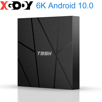 

XGODY T95H Android 10 TV BOX Allwinner H616 4G RAM 32GB 64GB 2.4G 5G Wifi Bluetooth Play 6K Set Top Box