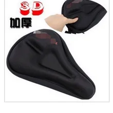 Чехол для велосипедной подушки из силикагеля, подушка для сидения горного велосипеда из силикагеля, чехол для сидения велосипеда, 3D подушка для сидения