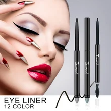 Новое поступление, двухконцевая цветная гелевая подводка для глаз с защитой от пятен и пота, легко окрашиваемая подводка для глаз, ручка MKXJ