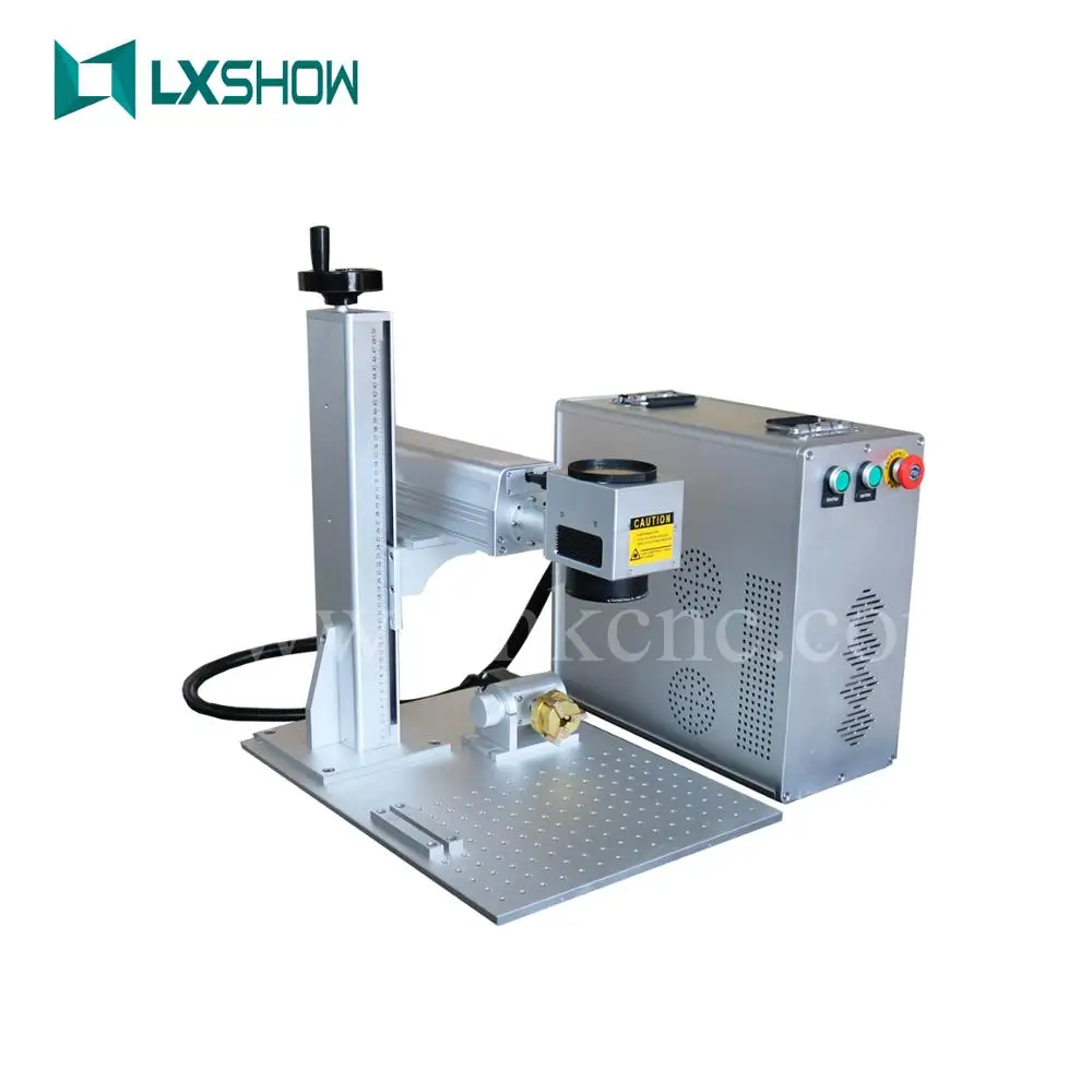Portable mini laser marker 20W 30W 50W fiber laser marking machine qr
