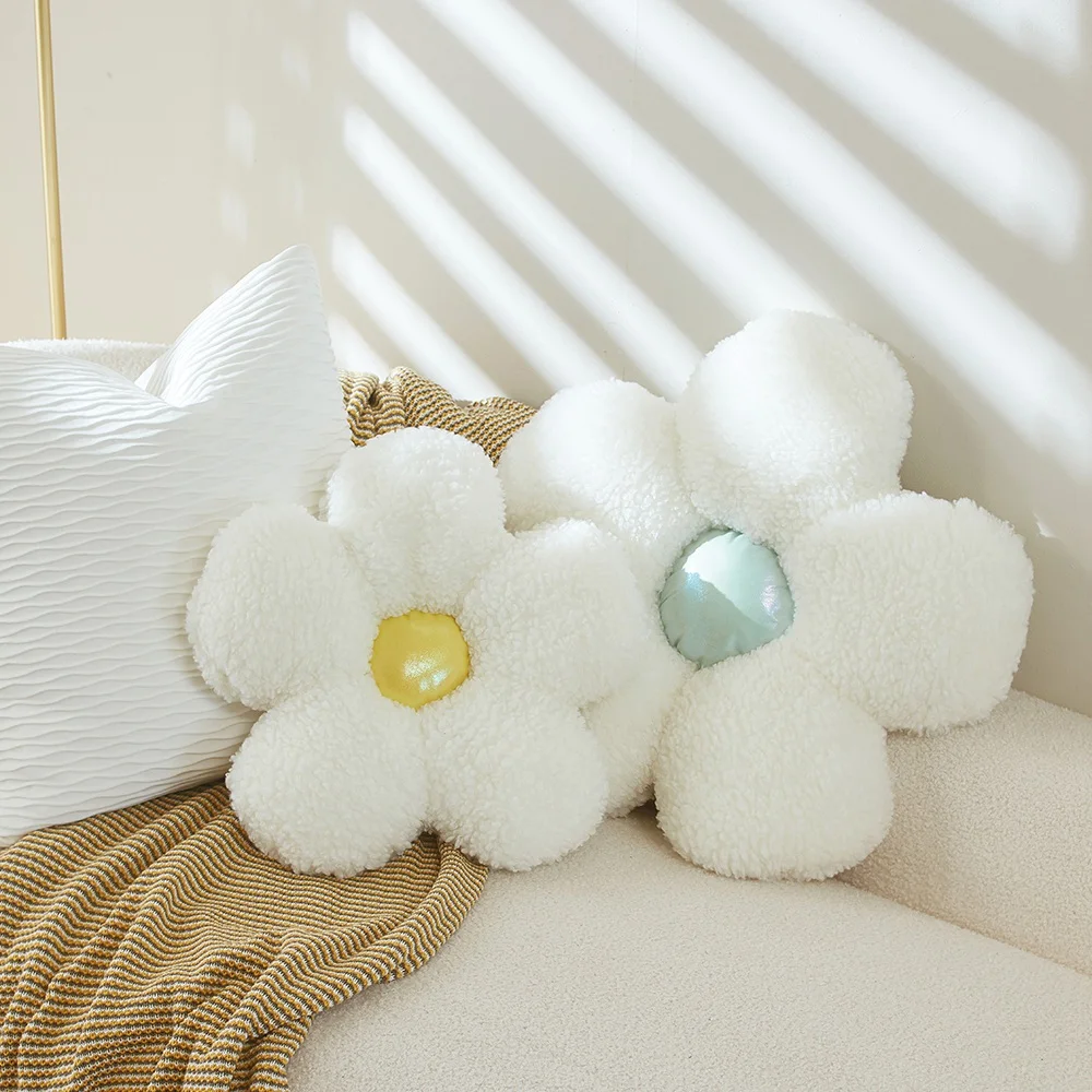 Cute Flower Bee Plush Toy Stuffed Soft Flower Throw Pillow Cushion Bee Soft Doll Home Sofa Decoration Pillow Kids Gift 4