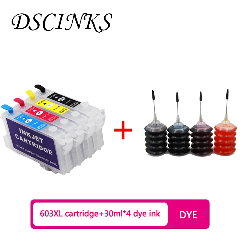 603XL cartridge + 30ml ink