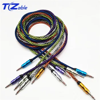 

3.5 Jack Aux Cable 3.5 mm to 3.5mm Audio Cable Male to Male Kabel Plug Car Aux Cord For DVD MP3 MP4 Player 1.5Meter