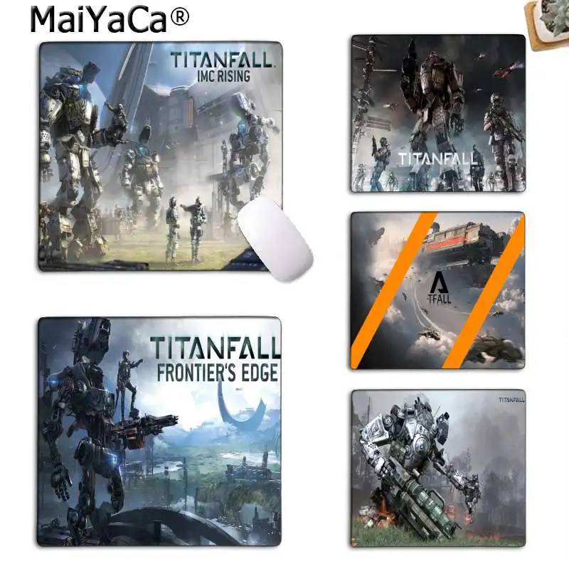 MaiYaCa Нескользящие ПК Titanfall клавиатура игровая мышь коврики Лидер продаж игровой коврик мышь