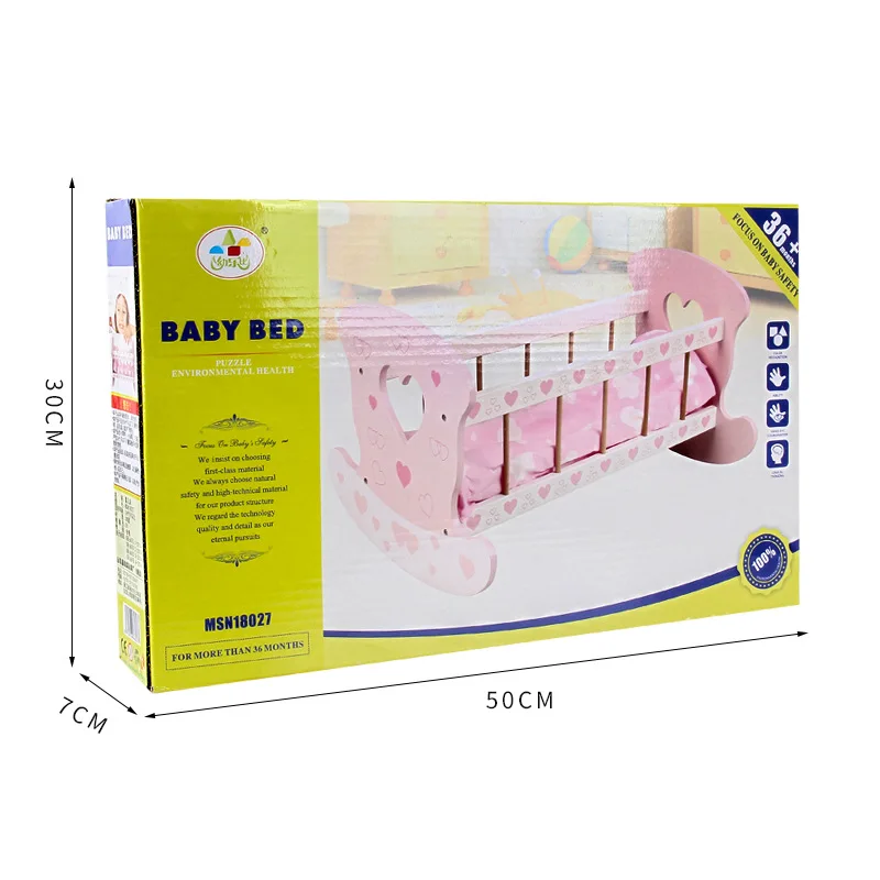  Baby Simulated Bed Kindergarten Role Playing Baby Home Baby Furniture children FUN game