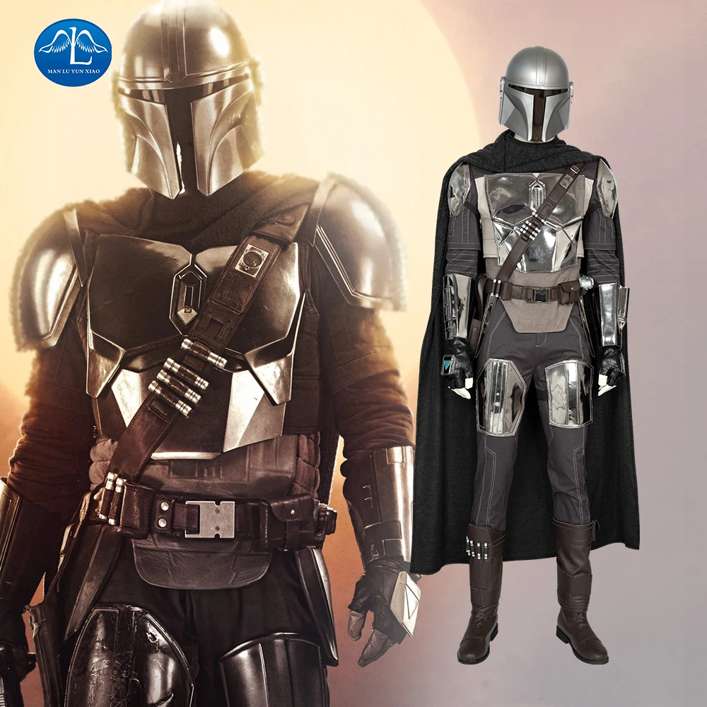 Star Wars Mandalorian Cosplay Costume - Halloween Superhero Battle Suit - Crisis On Infinite Earth Outfit image 2