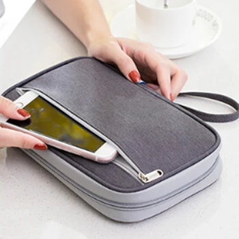 

Women Travel Organizer Passport Holder Card Package Credit Card Holder Wallet Document Package Fashion Multi Pockets Card Pack