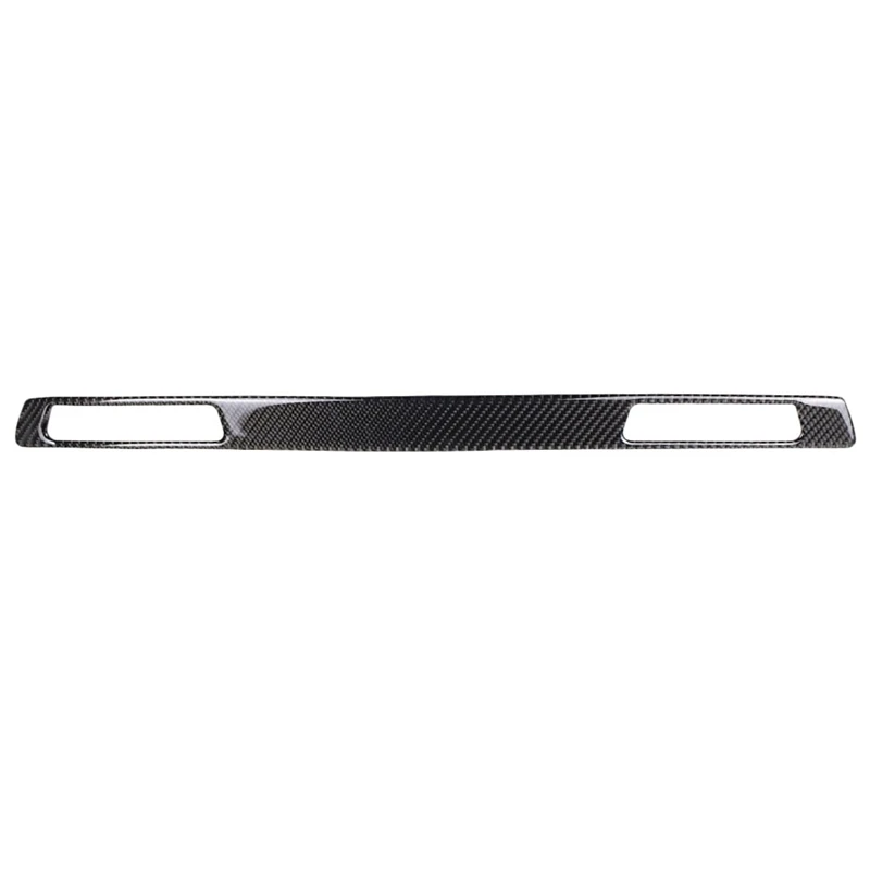 

For Bmw E90 E92 E93 Interior Trim Carbon Fiber Copilot Water Cup Holder Panel Decor Cover Moulding 3 Series