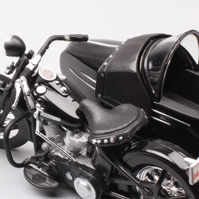 1:18 maisto классика Винтаж 1948 FL Panhead sidecar велосипед литье под давлением три колеса масштаб мотоцикл автомобиль игрушка Миниатюрная модель дети