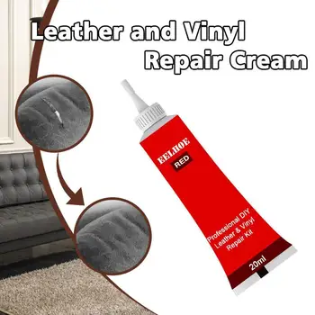 

Leather filler Repair Cream Vinyl Repair Filler Scratch Restoration Furniture Cracks Liquid Accseeories Skin Tool Rips Clea P9W2