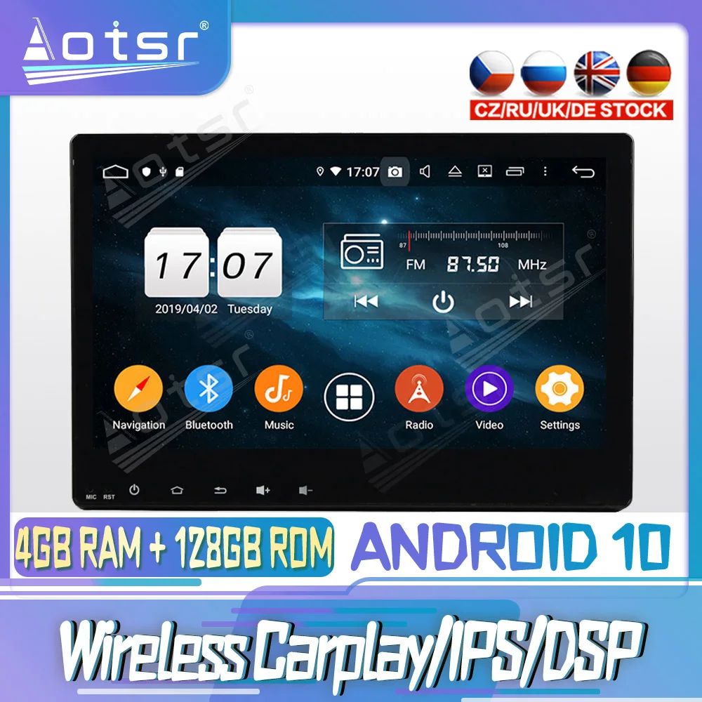 

Android 10 PX6 128G For HONDA VEZEL HR-V 2014 Car CD DVD GPS Navigation Auto Radio Stereo Video Multimedia Player HeadUnit 2din