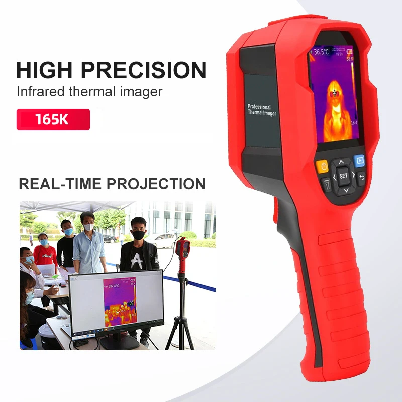 

A-BF Body Infrared Thermal Imager Thermometer Temperature Screening High Resolution Pyrometers Thermal Camera Live Display