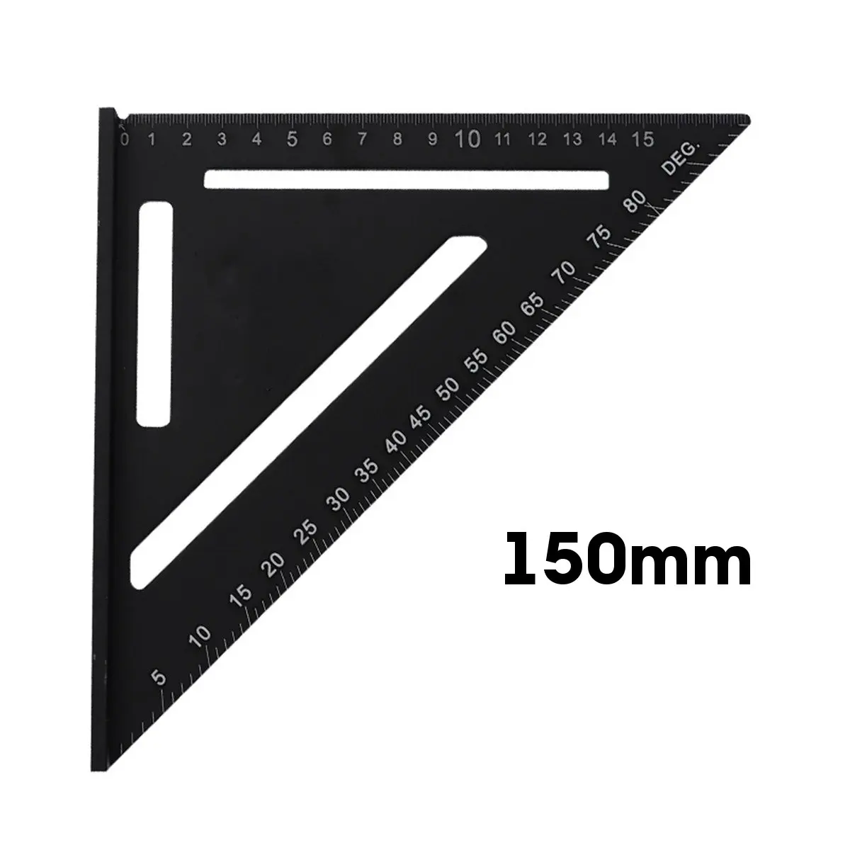 150mm 150/300 мм Треугольники линейка Скорость квадратный под давлением алюминиевых сплавов транспортир правый угол инструменты плотника деревообрабатывающий измерительный Tri-Square - Цвет: 150mm