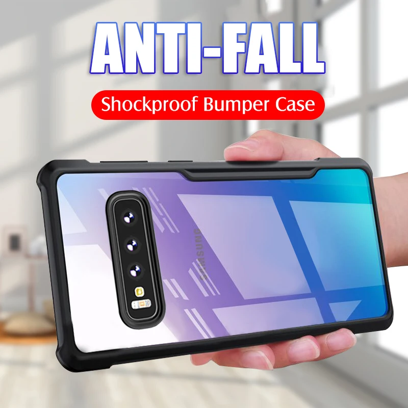 Роскошный армированный противоударный чехол для телефона samsung Galaxy S8 S9 S10 Plus S10E Lite