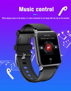 Image 3 - Smartwatch 1.65 "Full Touch Screen Heart Rate Monitor Smartwatch กิจกรรม Trackers ฟิตเนสกันน้ำสำหรับ IOS Android