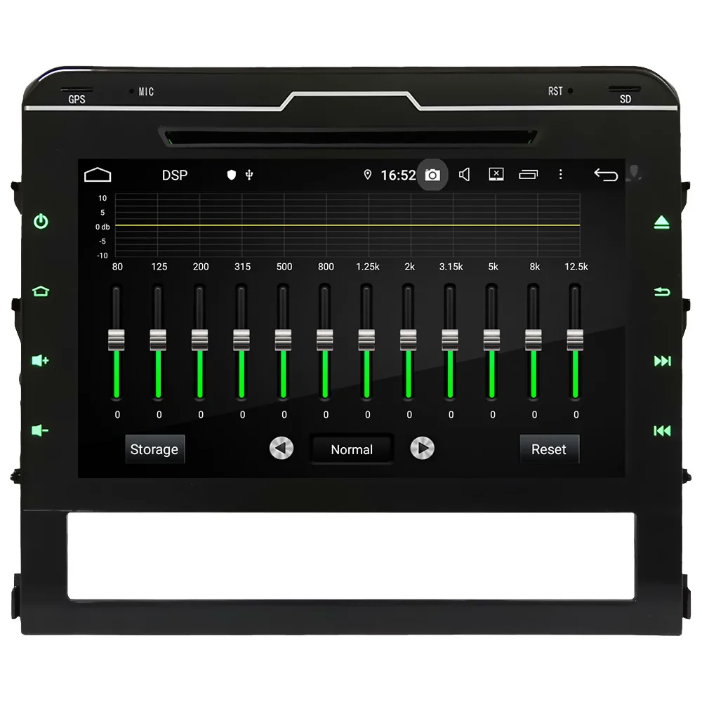 Klyde " ips 4G DSP Android 9 Восьмиядерный 4 Гб ОЗУ 64 Гб ПЗУ автомобильный DVD мультимедийный плеер радио для Toyota Land Cruiser LC200