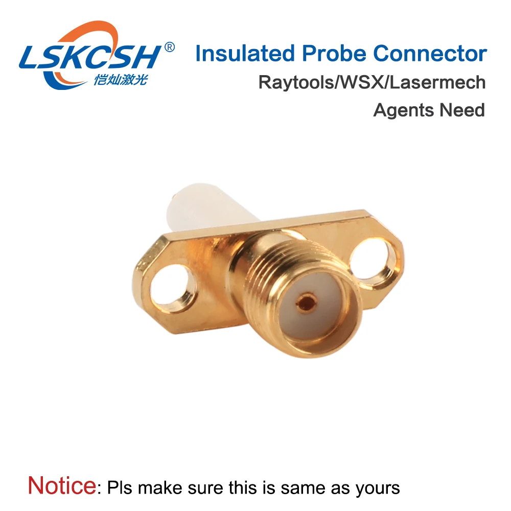 LSKCSH 5 шт./лот изолированный зонд сенсор разъем для Raytools WSX HSG Лазерная режущая головка OEM поддержка профессиональный поставщик