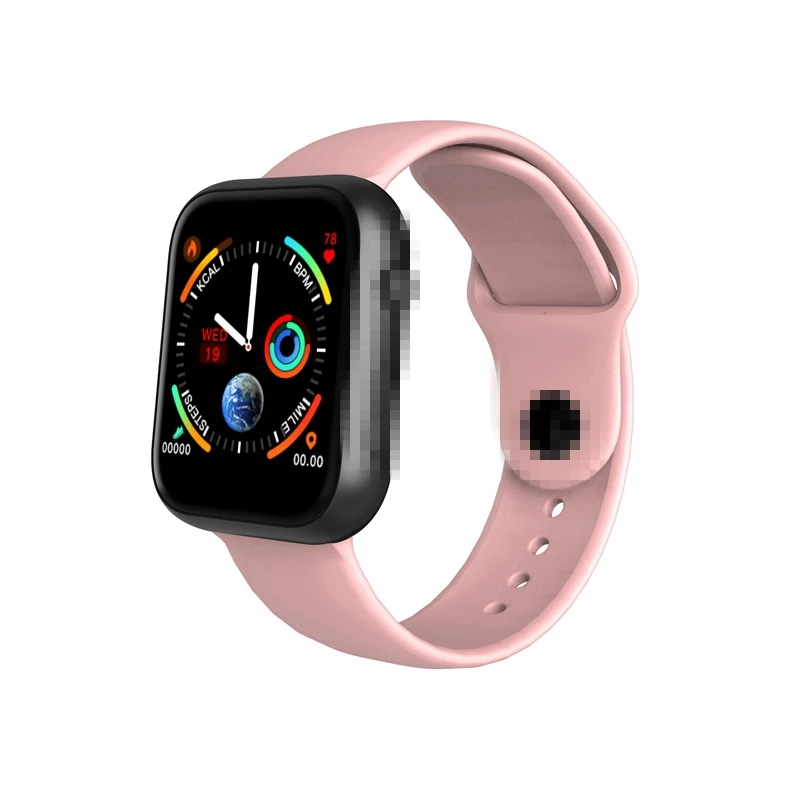 Новые женские Смарт-часы SX16 мужские водонепроницаемые спортивные Смарт-часы для Apple Iphone huawei PK NY07 B57 P70 IWO10 lite - Цвет: Pink-2