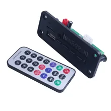 Elistoooop беспроводной Bluetooth MP3 WMA декодер доска аудио модуль поддержка TF FM аудио радио модуль функция записи