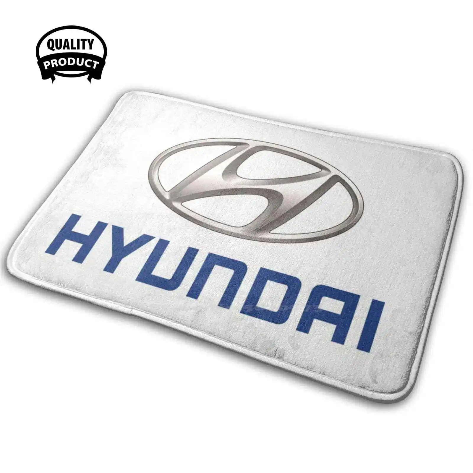 

Удобный дверной коврик с логотипом Hyundai, коврик, ковровая подушка