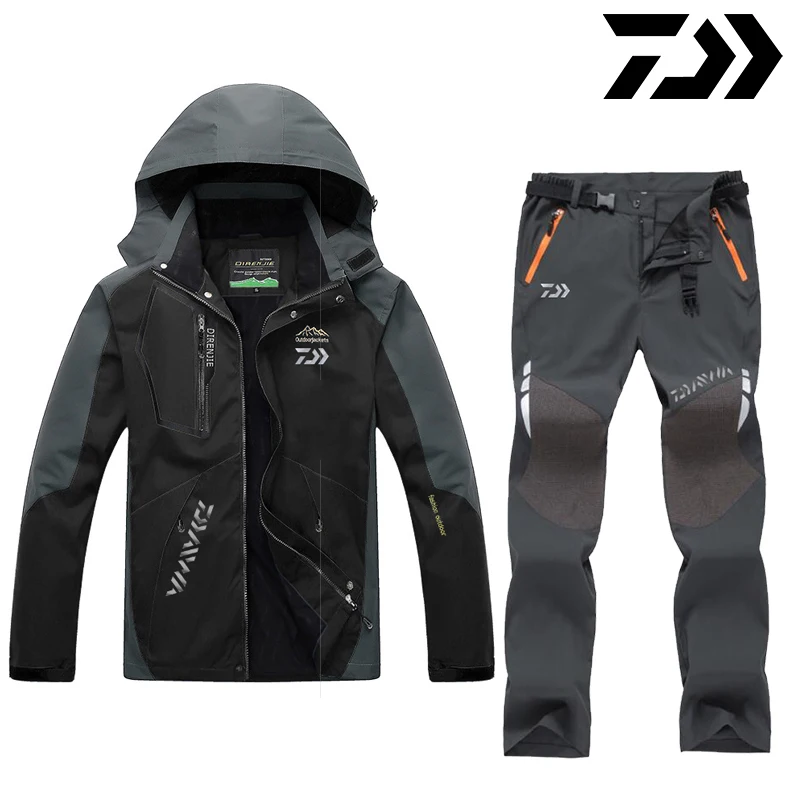 DAIWA Daiwa Fishing Clothes Outdoor Fishing Clothing Quick-drying Pants Men's Fishing Suit Breathable Sunscreen Fishing Jacket