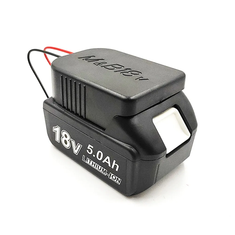 Прочный литий-ионный аккумулятор конвертер для DIY кабель выход Соединительный адаптер для Makita 18 в для Bosch 18 В литиевая батарея аксессуары