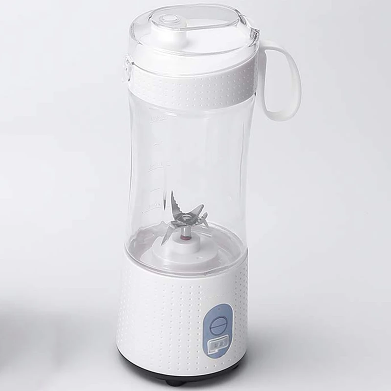 

Portable Blender,Personal Size Blender for Smoothies and Shakes, Handheld Fruit Mixer Machine 13Oz USB Rechargeable Juicer Cup,I