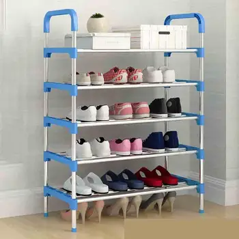 

22 Shoe Rack Shoe Organizer Aluminum Metal Standing Shoe Rack Shoes Storage Shelf Home Organizer Accessories