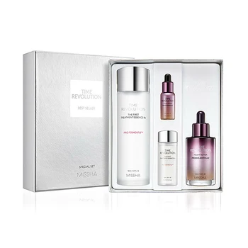 

MISSHA Time Revolution Best Seller Special Set Facial Serum Anti Wrinkle Whitening Cream Moisturizing First Treatment Essence