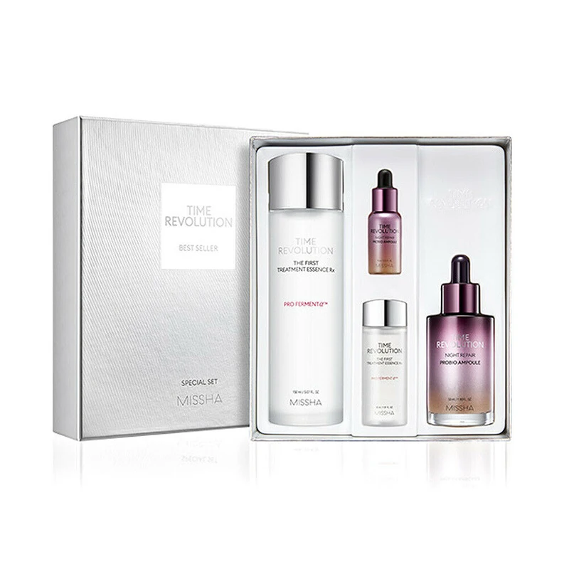 MISSHA Time Revolution Бестселлер специальный набор для ухода за лицом Сыворотки против