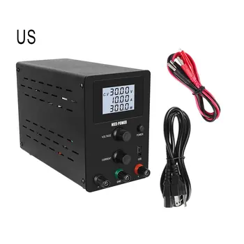 

30V10A High Precision Switch Lab DC Power Supply Adjustable Digital Display Device Workshops Laboratory Power Source