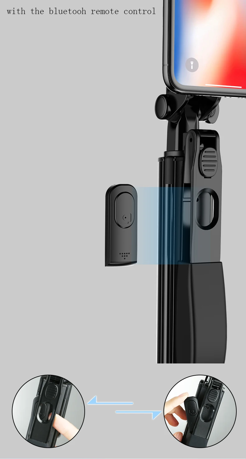 Штатив для селфи-палка светодиодный ручной Стабилизатор Steadicam 5 в 1 для iPhone X 8 Android смартфон VS Gimbal