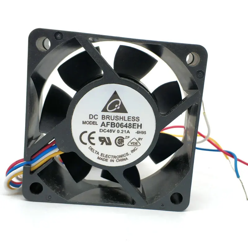 AFB0648EH 6025 48V 0.21A Для delta охлаждающий вентилятор 60*60*25 мм HZDO