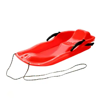 

Outdoor Sports Plastic Skiing Boards Sled Luge Snow Grass Sand Board Ski Pad Snowboard With Rope For Double People